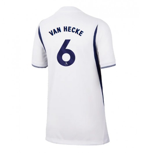 Tottenham Hotspur Jan Paul van Hecke #6 Kotipaita Naisten 2026-27 Lyhythihainen Tottenham Hotspur Jan Paul van Hecke #6 Kotipaita Naisten 2026-27 Lyhythihainen